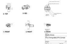 Load image into Gallery viewer, Pro FPV Tilt Gimbal (Timing-Belt)